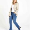 Clothing Sass Clothing | Pippa Jacket Natural