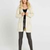 Clothing Sass Clothing | Erin Cable Knit Cardi Cream