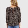 Clothing Sass Clothing | Tammy Frill Hem Top Thora Spot