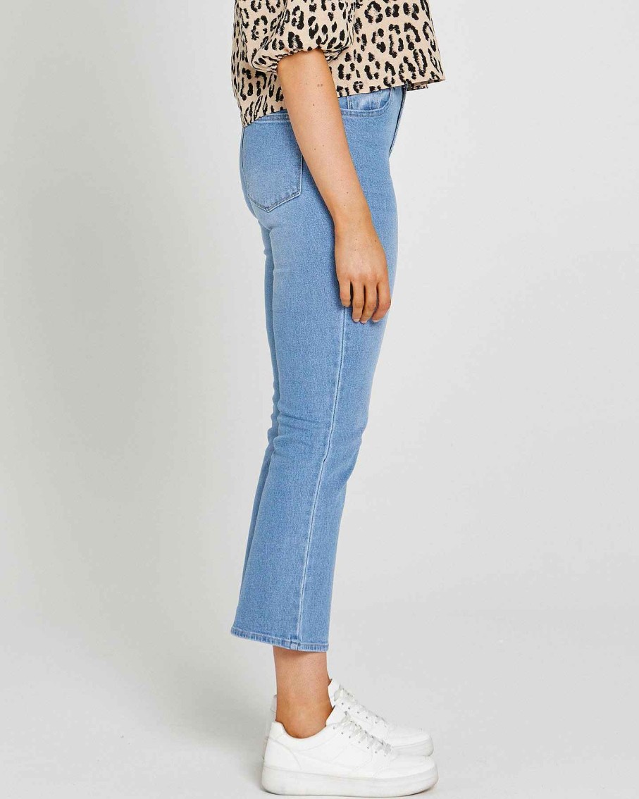 Clothing Sass Clothing | Layla Bootcut Jean 95 Wash