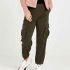 Clothing Sass Clothing | Mischa Cargo Jogger Khaki