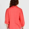 Clothing Sass Clothing | Francesca Relaxed Blouse Pink