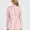 Clothing Sass Clothing | Pippa Blazer Pink Check