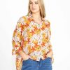 Clothing Sass Clothing | Lilibet Oversized Shirt Country Floral