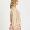 Clothing Sass Clothing | Celine Button Thru Cardi Oatmeal