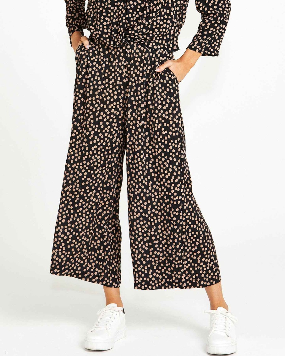 Clothing Sass Clothing | Tammy Wide Leg Pant Thora Spot