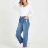 Clothing Sass Clothing | Mavourne Straight Leg Jeans 80 Wash