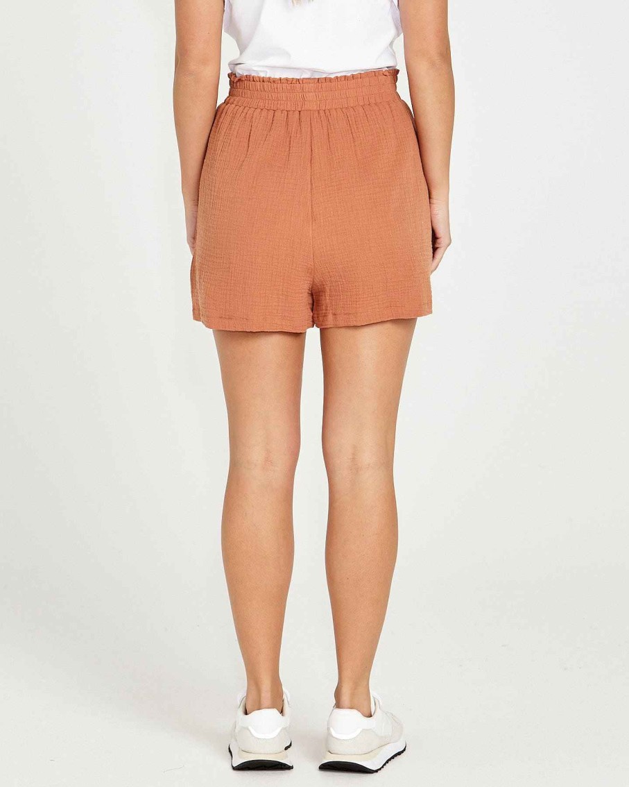 Clothing Sass Clothing | Felix Short Mocha