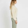 Clothing Sass Clothing | Erin Cable Knit Jumper Cream