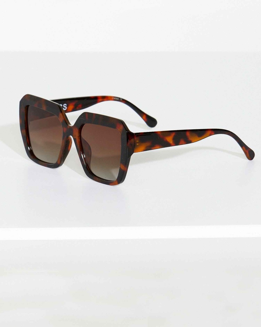 Accessories Sass Clothing | Carni Sunglasses Tortoiseshell