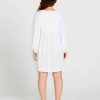 Clothing Sass Clothing | Rava Boho Mini Dress White