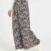 Clothing Sass Clothing | June Wide Leg Pant Patchwork Floral