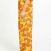 Clothing Sass Clothing | Harper Wide Leg Pant Mustard Floral